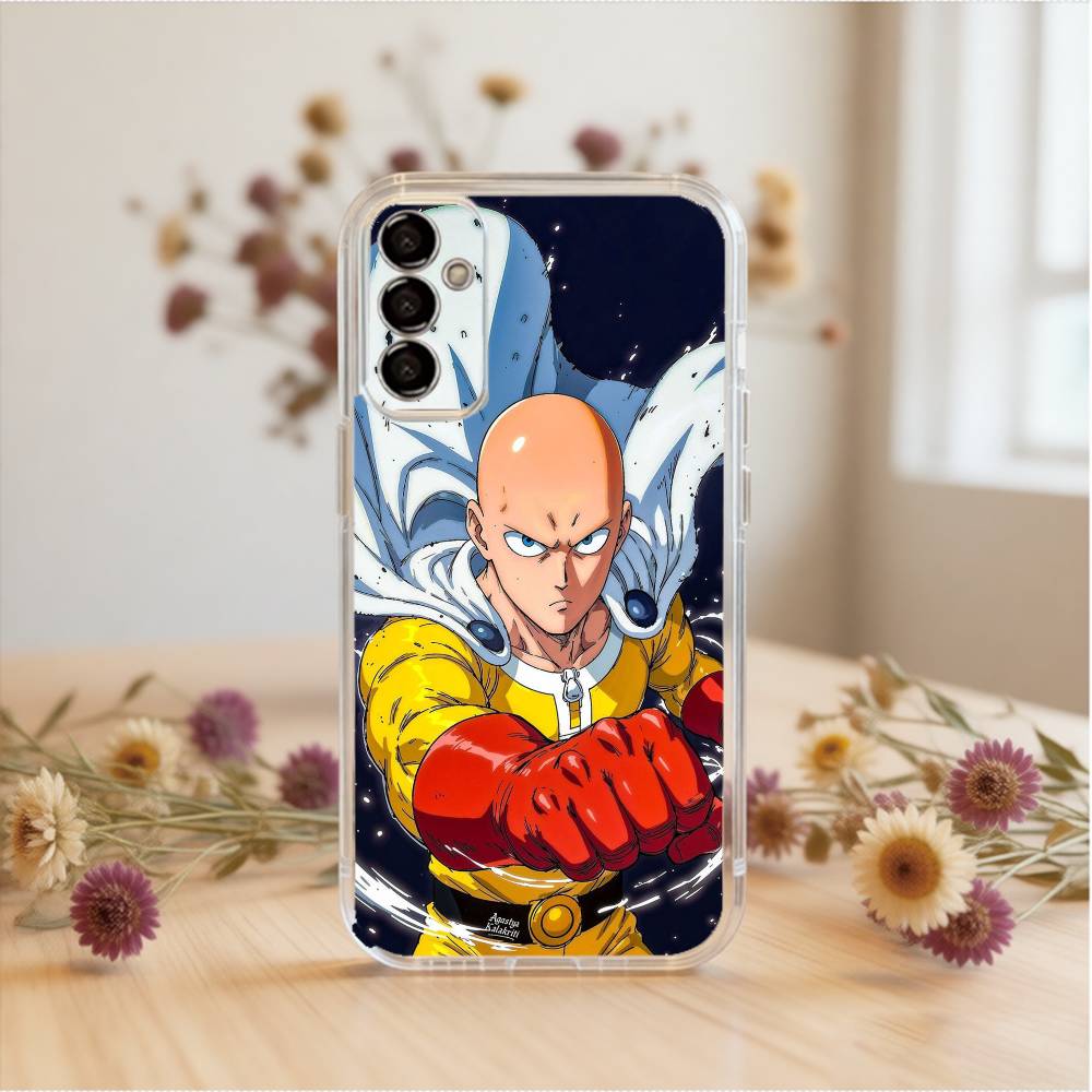 Anime O-One Punch Man Phone Case Transparent Silicone Soft For SamsungA10,12,20,21S,30,31,40,50,51,52,70,71 Samsung a10