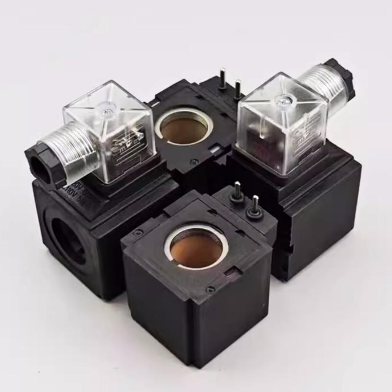 Bobină Electrovalvă Hidraulică 220v 110v Diametru Interior 21mm Înălțime 44mm Seria Pătrată DSG