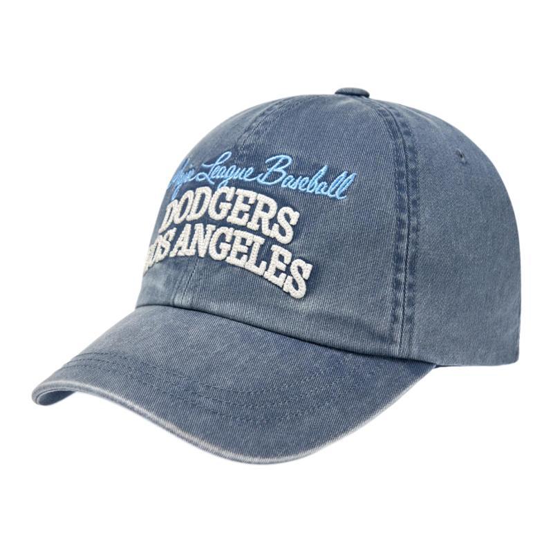 MLB Cotton Baseball Caps Unisex Marine Blue Fashion 3ACPV185N-07NYP