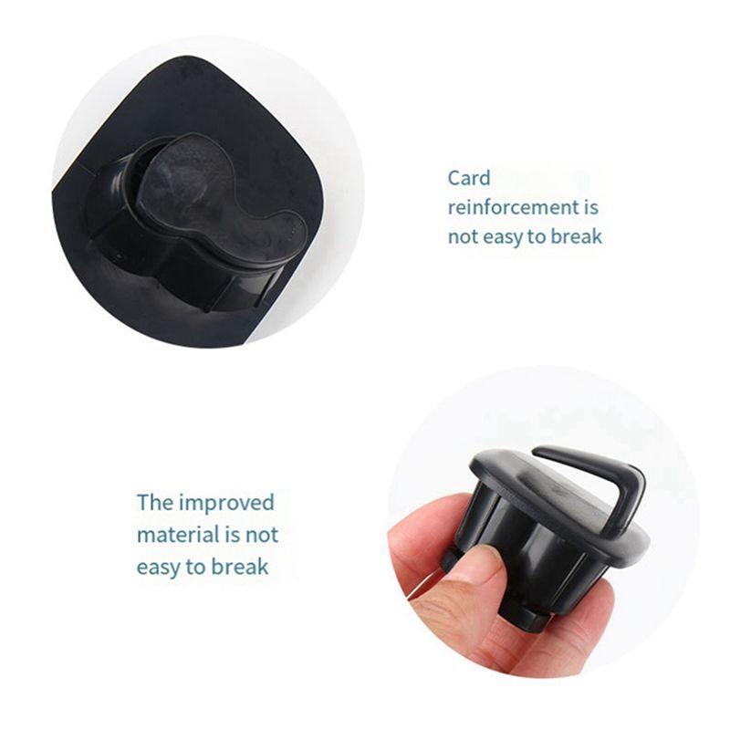 Auto Roof Clothes Hook Roof Hook Car Interior Hook For Volvo XC60 XC90 S90 V90 XC40 2016-2020 Left-Black Easy To Use