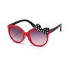 Cute Bow Sunglasses UV400 Round Frame Kids Princess Eyewear Sun Protection for Party Travel Beach Holiday Gifts