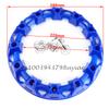 4 Pack 10 Inch Wheels ATV Wheel Trim Rim Caps Hub Protectors Universal Vehicle All Terrain Wheel Plastic Cover Accessories