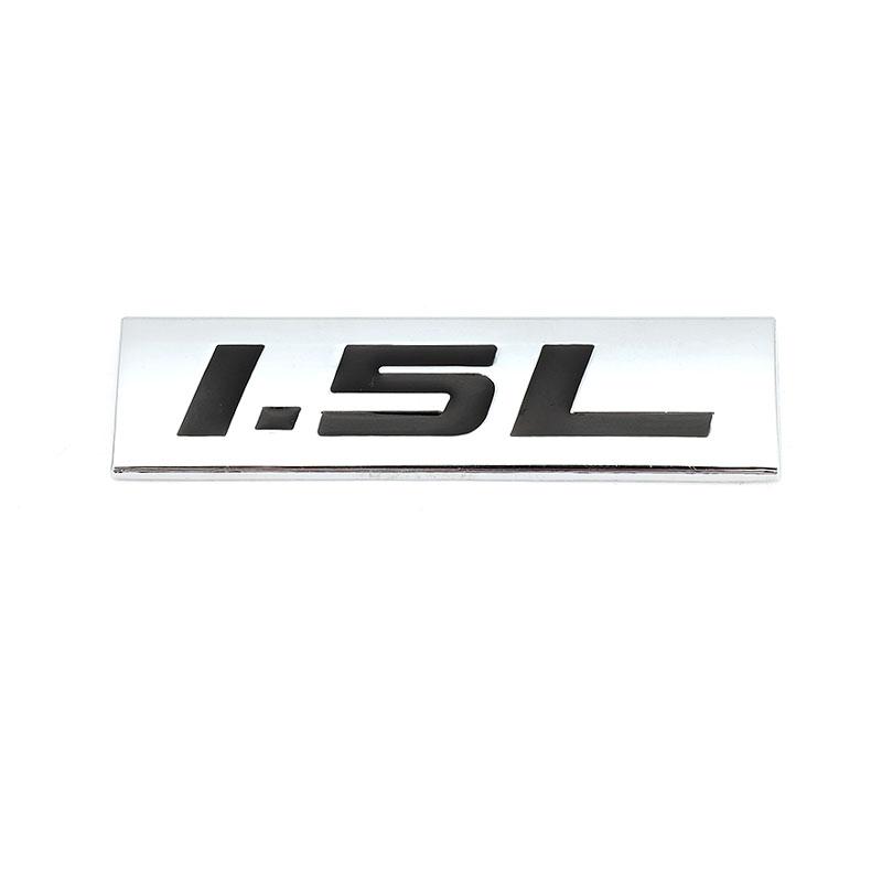 Car Sticker 1.4L 1.5L 1.6L 1.7L 1.8L 1.9L Emblem Badge Decals for f111 SUV Toyota Mini Peugeot Honda Volkswagen VW Focus Hyundai 111F