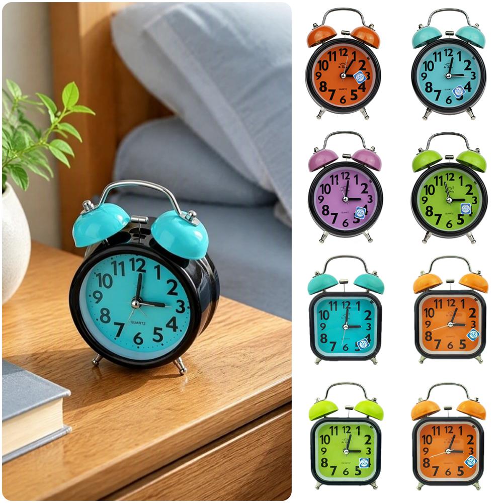 Super Loud Luminous Alarm Clock 3 Inch Loud Alarm Clock Classical Bedside Alarm Clock For Students