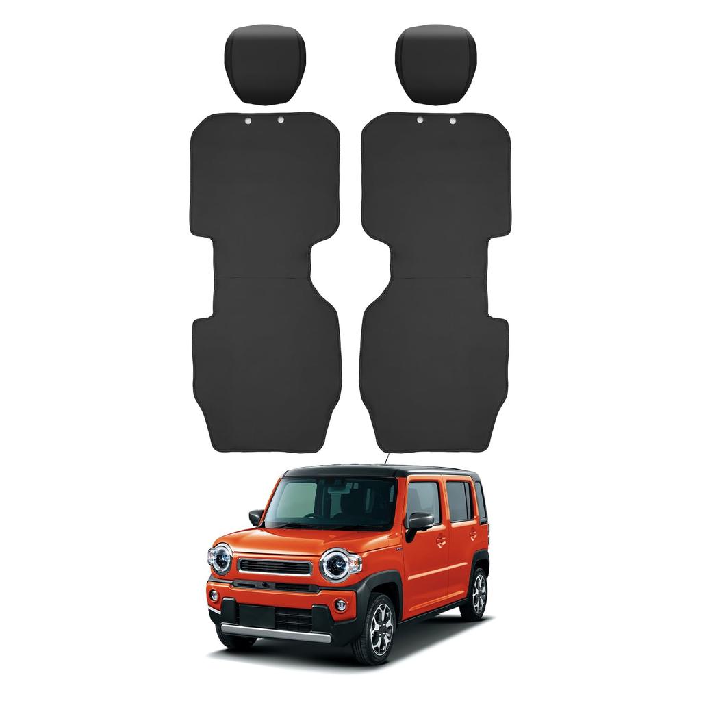 Kotesoto Seat Covers for Suzuki Hustler 2nd Generation Full Surround Seat Easy Seat Protection 2 (MR52S, MR92S) - Covers, Second-Row Covers,