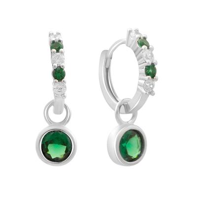 Silver Earrings with Cubic Zirkonia (60002264)