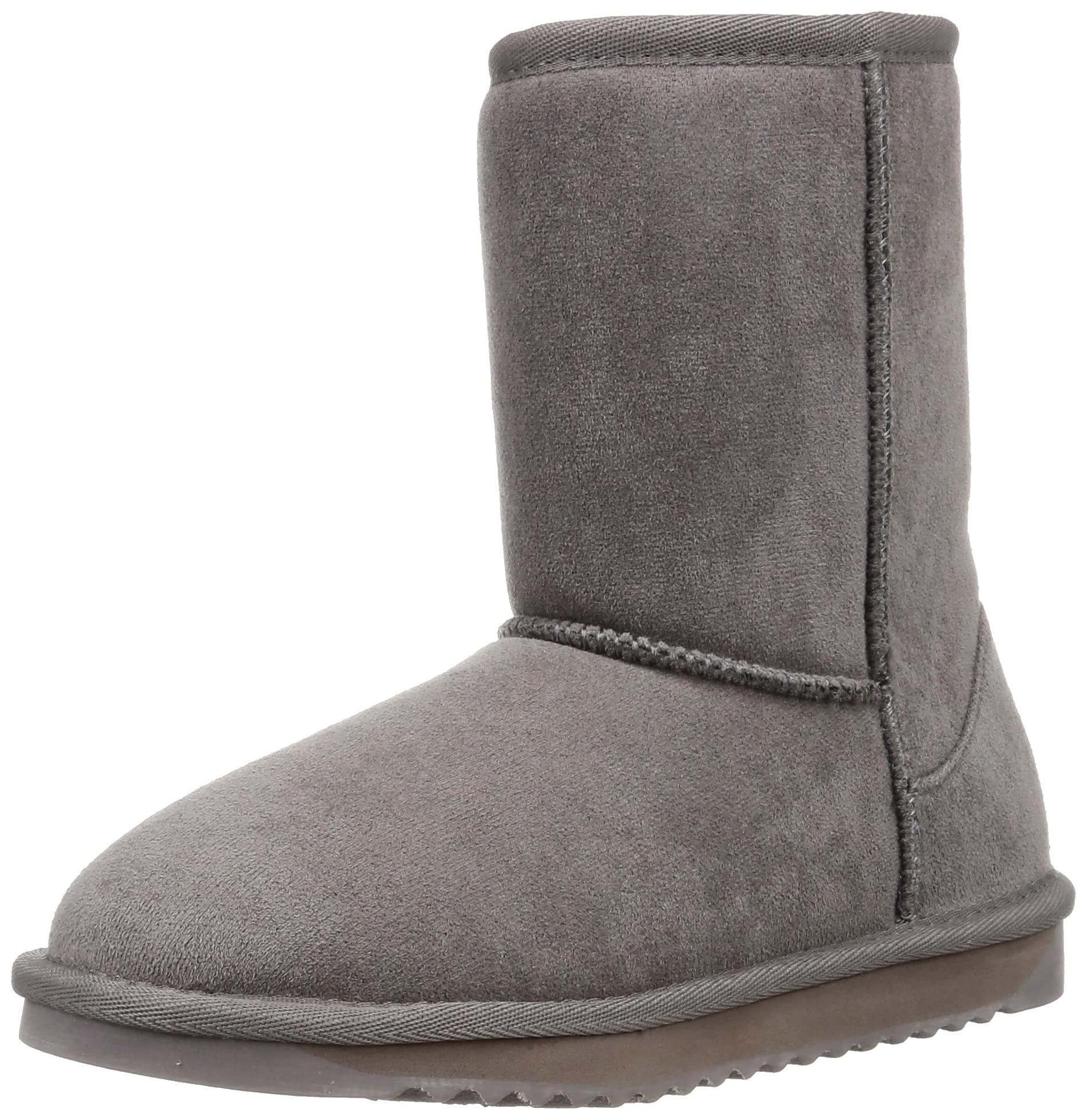 

Oriental Traffic Shearling Winter Snow Warm and Available in Large and Small Sizes Gray Women s Fur-lined Boots, Boots, Boa-lined, Sizes, 25.0-25.5