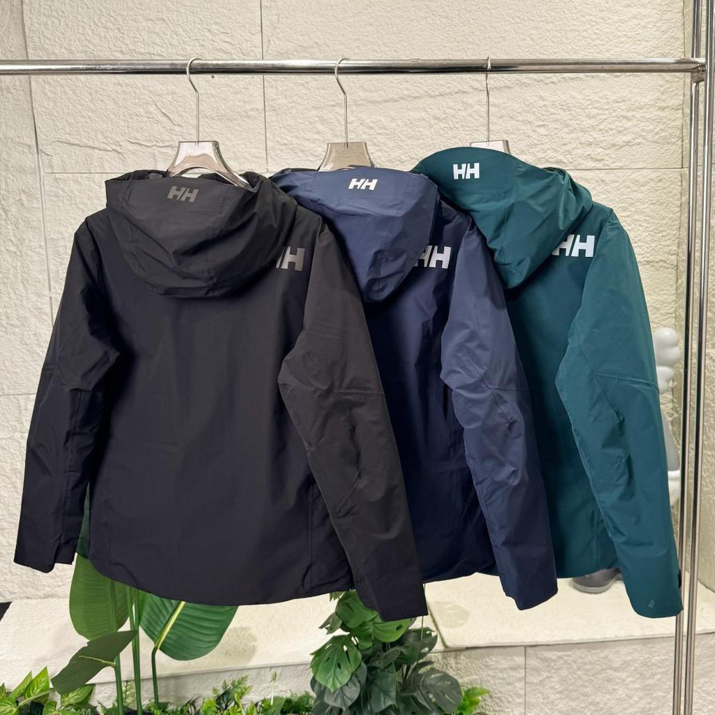 Helly Hansen HH Cross-border 25 Men's Trendy Winter Ski Jacket with Heat-sealed Hood and Windproof Down.