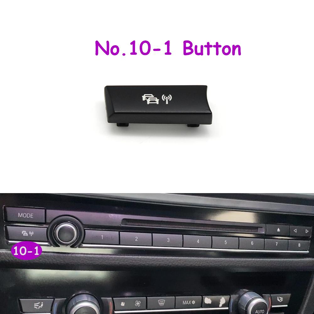1 Stück F10 F11 F06 F12 F13 F07 F01 F02 F04 Auto Mittelkonsole CD Digital MODE FM/AM Knopf Abdeckung Zierleiste Für BMW 5er 6er 7er 5GT Serie