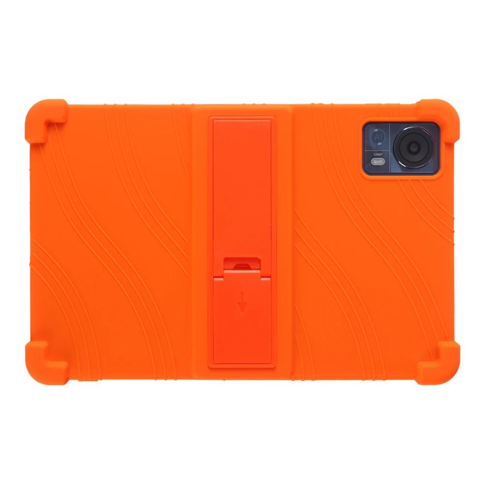 

Силіконова накладка 4 Thicken Cornors із підставкою для Doogee T20 Mini Pro Kid Case 8,4 для планшетного ПК М’який протиударний протектор Funda Doogee T20 Mini Pro помаранчевий
