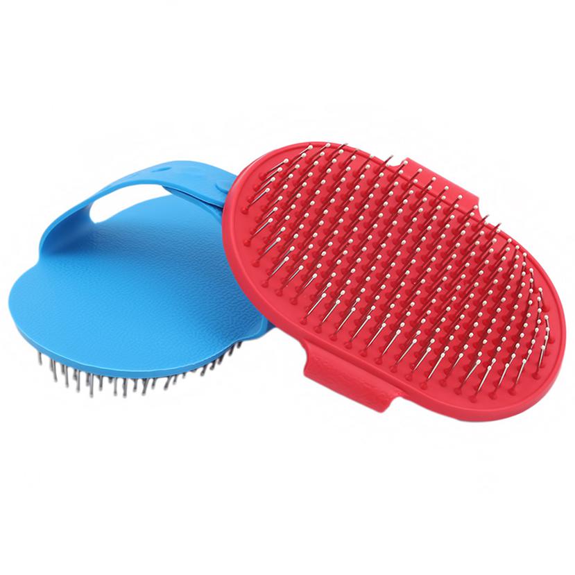 Grooming Supply Massaging Comb Pet Bath Brush 1Pc For Hair Fur Washing Brushes Needle Comb