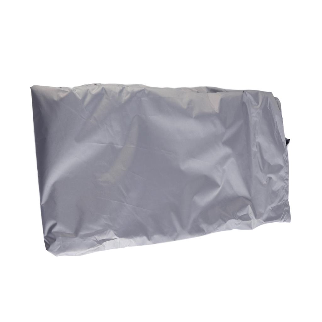 Outdoor Furniture Dust Covers Round Bathtub Cover 190 Silver Polyester Taffeta Hot Tub Waterproof Cover