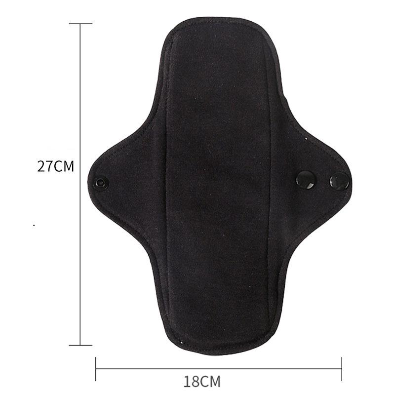 All-Cotton Breathable Leak-Proof Postpartum & Menstrual Pads, Day & Night Use, Washable Sanitary Napkins