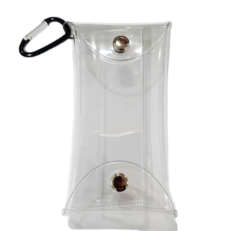 Gacha Mini Character Figure Transparent PVC Pouch Keychain FREE