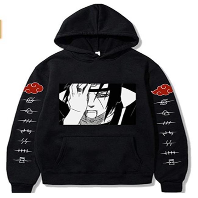 Anime Hoodie Naruto Hoodie Cotton Sweatshirt Fall/Winter Long Sleeve Pullover S-XXXXL