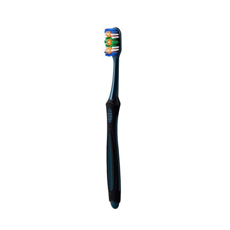 Luxury Hard Bristle Men's Toothbrush: Adult DuPont Bristles, Individually Packed