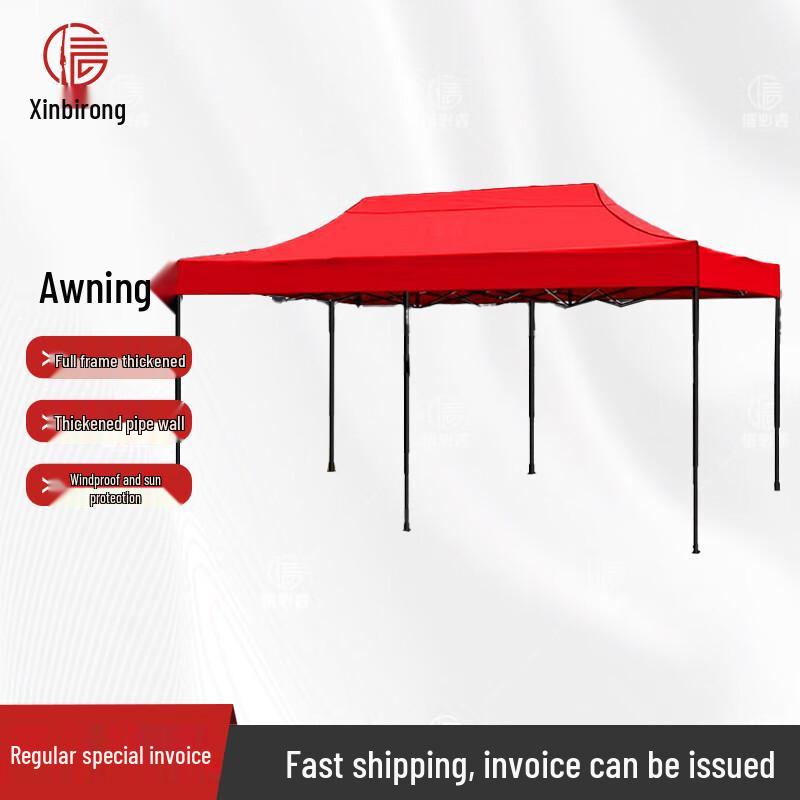 Xinbirei Outdoor Heavy-Duty Foldable Canopy & Carport