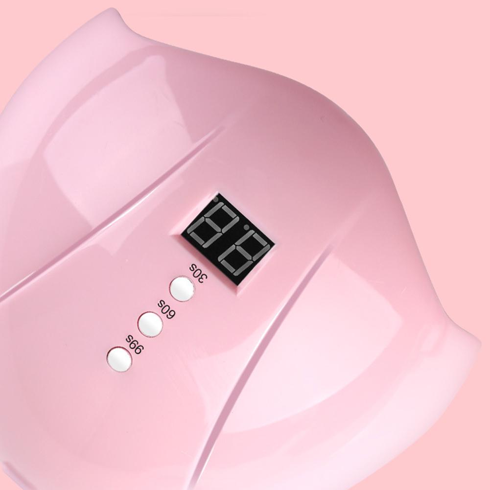 Lampada per unghie intelligente con lampada UV per fototerapia, 36 W, per gel e manicure