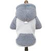 Outdoor Dog Warm Fleece Brushed Sweatshirts Jackets Vest for Small Medium Dogs