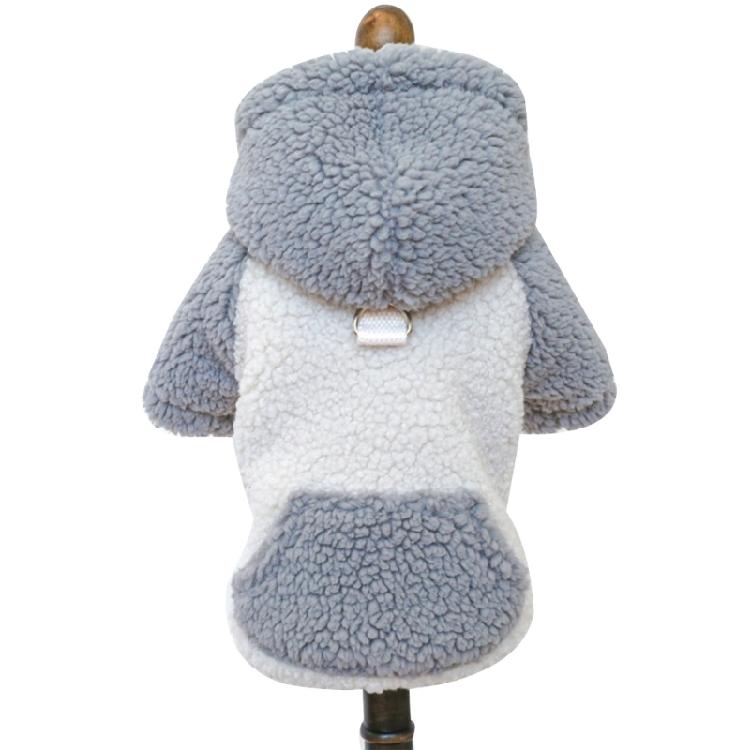 Outdoor Dog Warm Fleece Brushed Sweatshirts Jackets Vest for Small Medium Dogs