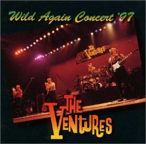 

CD VENTURES - Wild Again Concert 97 TOCP50573PROMO Eastworld 1998 Japan Rock Used