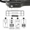 1 Box with Sound Effect Pattern Electronic Drum Set USB Folding Music Drums for Beginner Practice