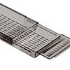 Bathtub Tray Bath Shelf with Drain Holes Extendable Multi Compartments Organizer Rack for