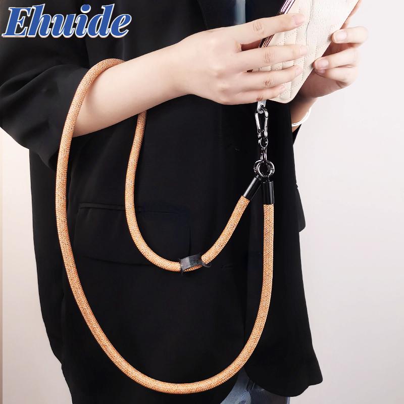 120CM Universal Crossbody Lanyard Strap Chain Mobile Case For iPhone 16 Samsung S25 Sports Climbing Trip Color Nylon Cord Rope