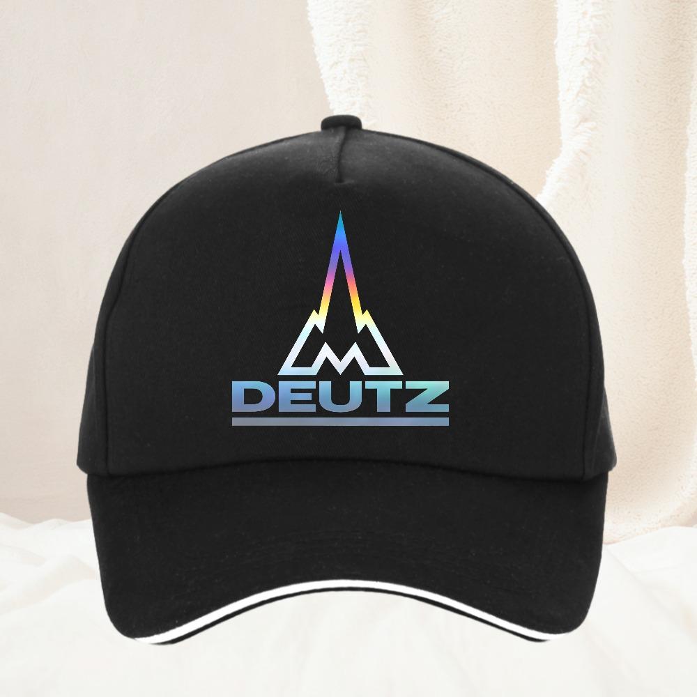 Deutz Baseball Cap Fahr Tractor Sport Casual Washed Hip Hop Hats Couple Stylish Outdoor Sun Protection Hats