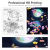 Frame Painting By Numbers For Starter Kits Moon Night Flowers Marker By Numbers Acrylic Paint Kit For Diy Gift 40x50