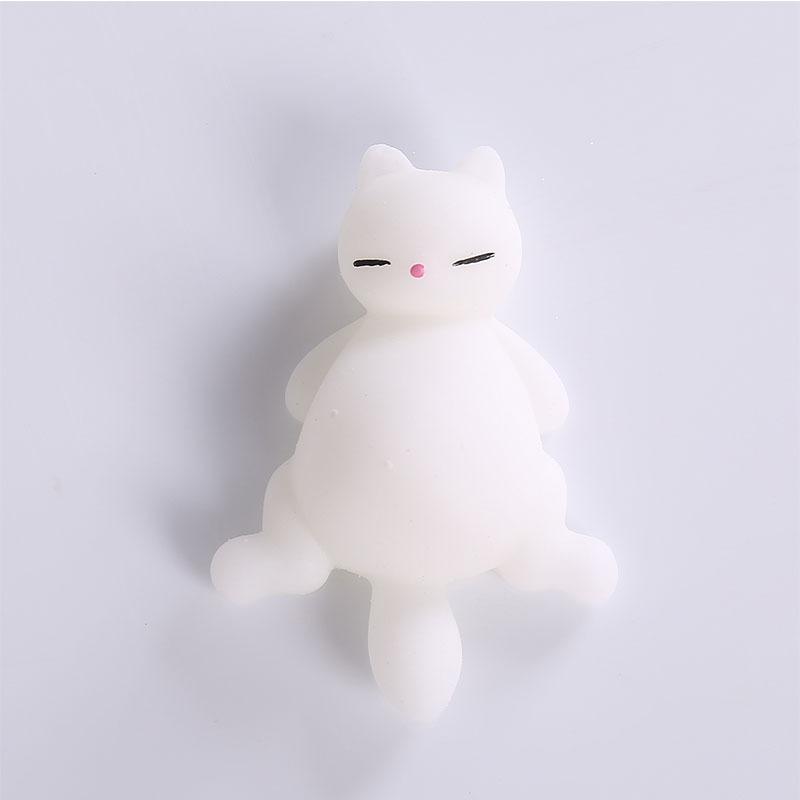 

1 шт. Милый антистрессовый мягкий сжимаемый мячик для кошек Mochi Rising Abracon Мягкий липкий антистрессовый забавный подарок декомпрессионная игрушка J56