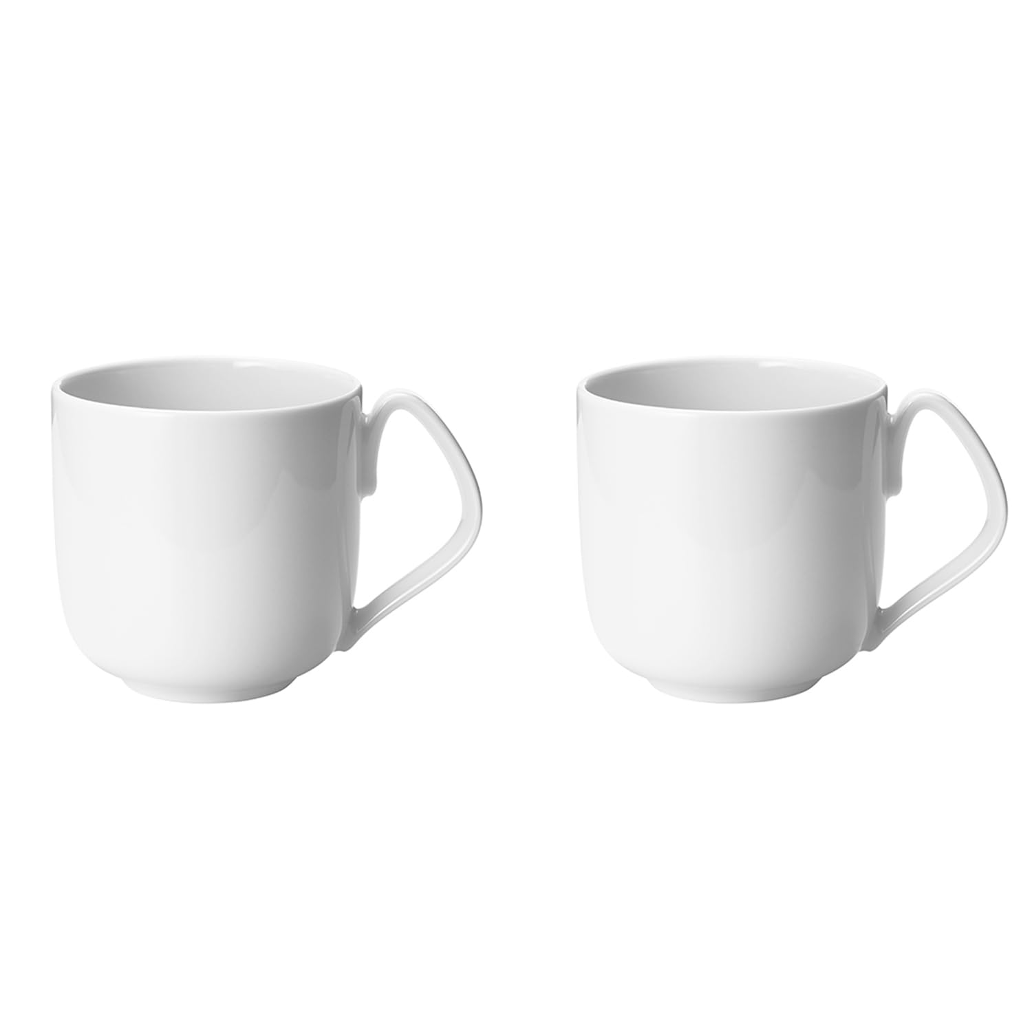 

Georg Jensen Mugs, Set of 2, SS24, Henningkoppel, White, 10020482