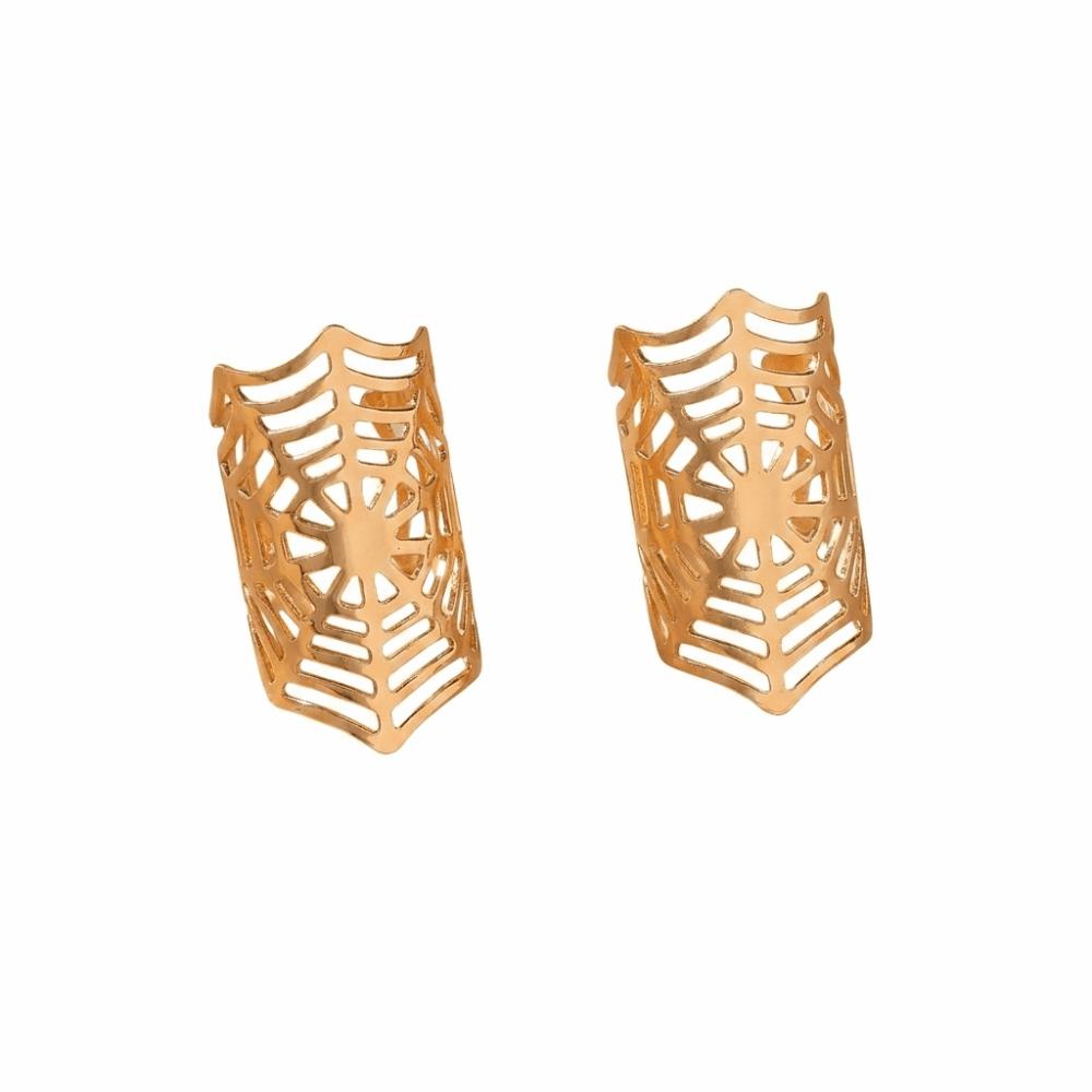 No Piercing Spider Web Ear Cuff Minimalism Stud Earrings Fashion Ear Buckle  Gift
