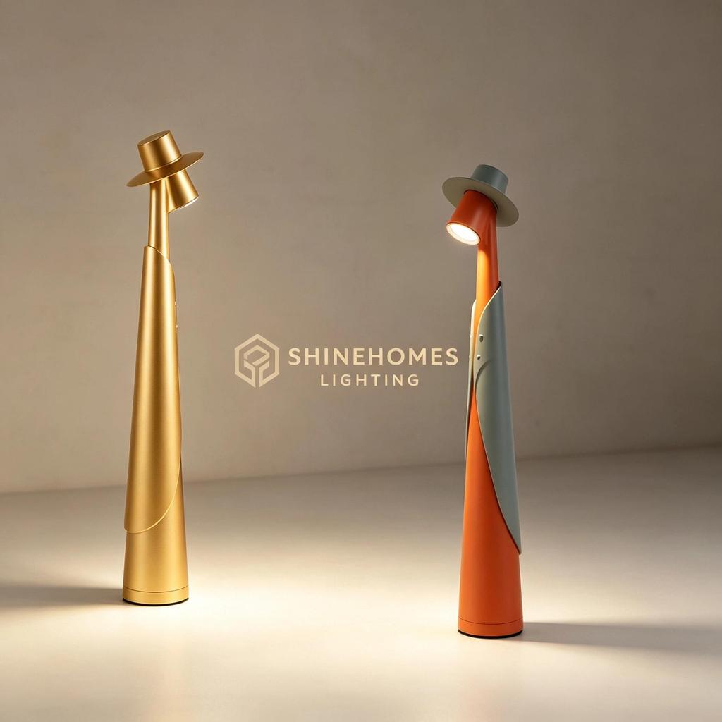 Elegant Italian-Style USB Bedside Lamp: Sophisticated Atmosphere Desk Light