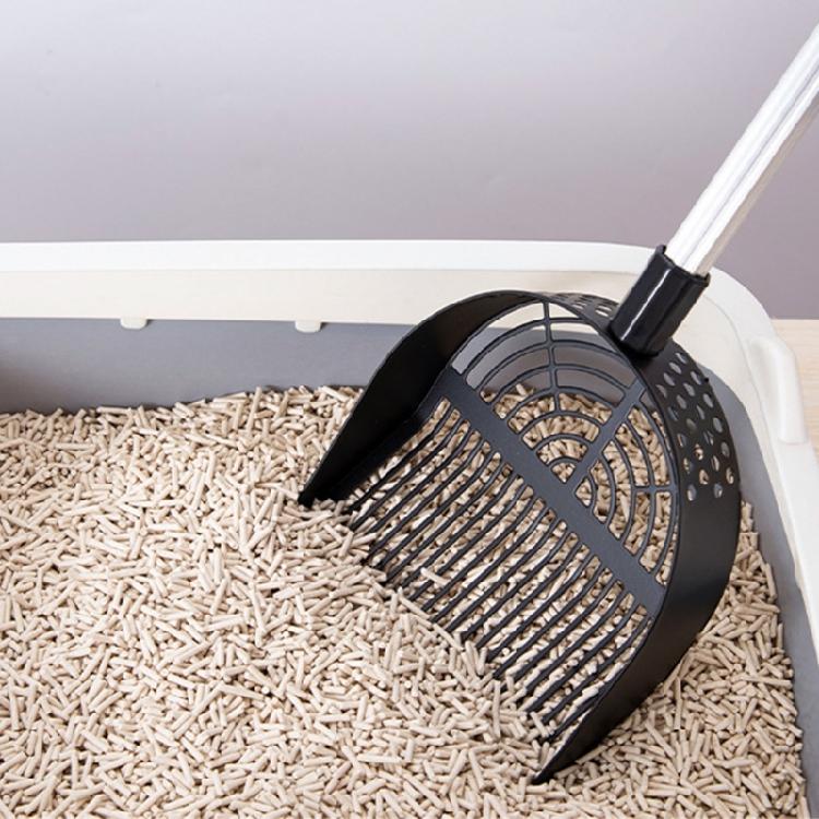 Retractable Handle Stainless Steel Litter Scoops Cleaning Tool For Efficient Pet Waste Removal of Various Environment