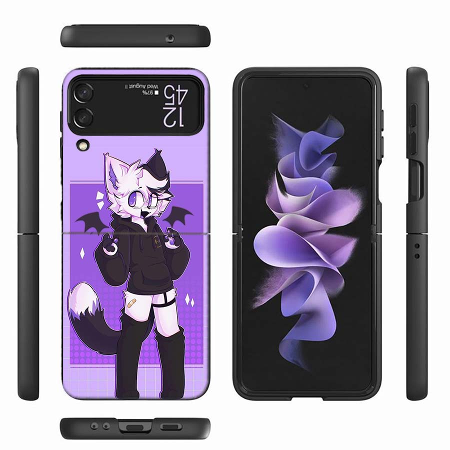 

Чехол для телефона Boykisser для Samsung Z Flip 6 7 5G Z Flip 5 Galaxy Z Flip 3 4 5G ZFlip Ударопрочный Жесткий Чехол TPU PC Coque Capa Мягкий Galaxy Z Flip 3 5G