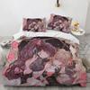 Anime Cardcaptor Sakura Bedding Set,Duvet Cover Comforter Bed Set Quilt Cover Pillowcase,King Queen Twin Size Boys Girls Adults