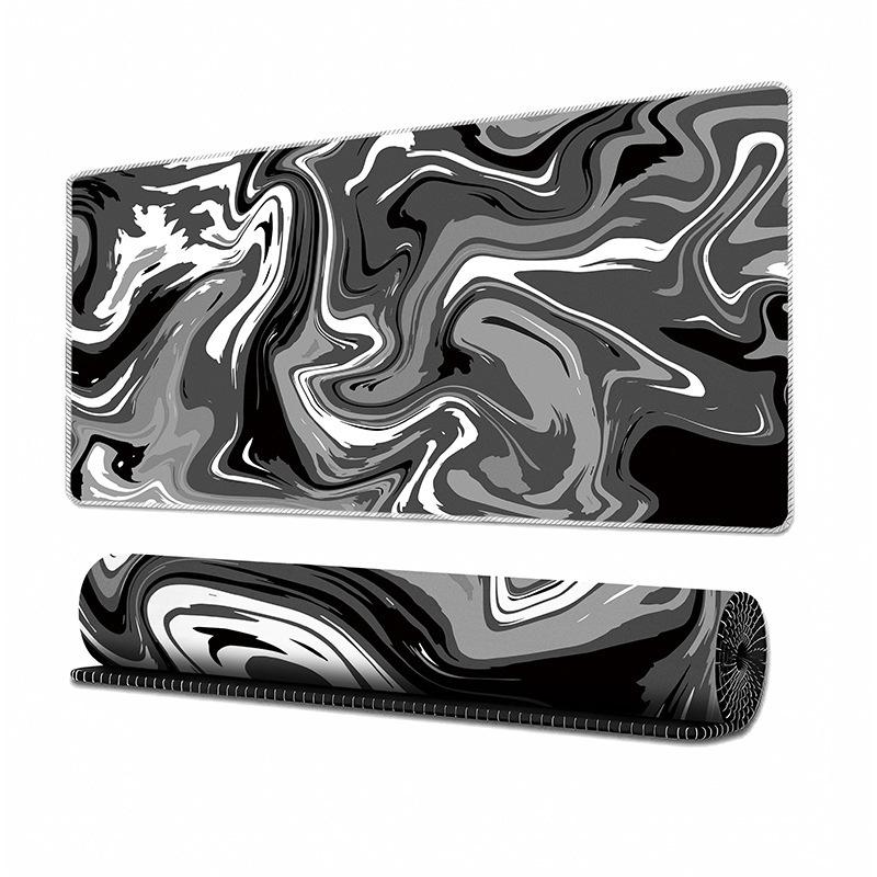 Mouse Pad Gamer Acessórios para Computador Gamer Grande Teclado Tapete de Mesa Preto Mousepad para Escritório Laptop Acessório de Mesa