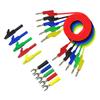 5x 4mm Stackable Banana Plug To Copper Alligator Clip Test Lead Kit Durable Test Cable for Multimeter Test Lead Probe 1M