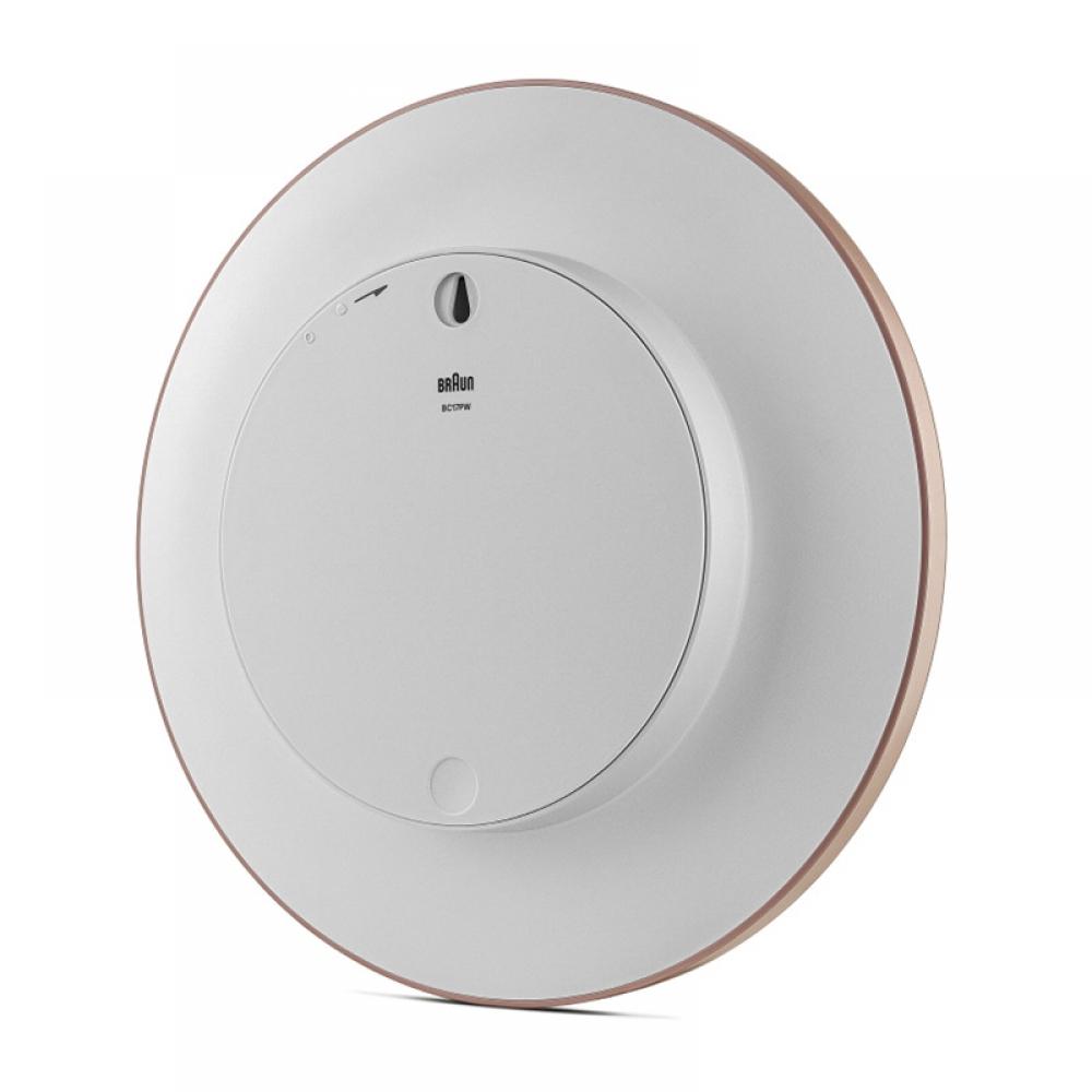Braun Bc17pw Classic Analog Low Noise Large Public Wall Clock