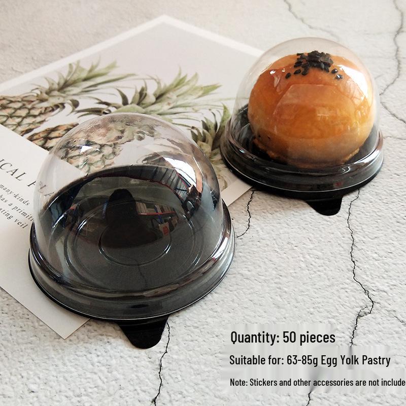 Egg Yolk Pastry Blister Tray: Mooncake & Dessert Packaging, Inner Tray, 50 pcs