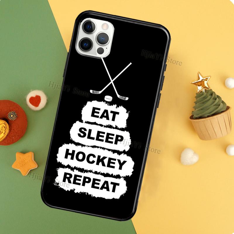 

Ice Hockey Player Case For Apple iPhone 13 12 Mini 11 14 Pro Max XS X XR 6S 7 8 Plus 5S SE 2020 Phone Cover iPhone 13 mini
