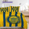 Rosario Central Pattern Bedding Quilt Set Quilt Cover Pillowcase Home Decoration Birthday Gift (1 * duvet cover + 2 * pillowcase, without core)