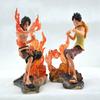 Anime One Piece 2Pcs Figure Battle Scene Fire Fist Luffy Ace Model Dolls PVC Action Statue Desktop Ornaments Toys