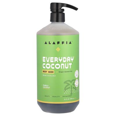 Everyday Coconut, Body Wash, Moisturizing, Normal/Dry Skin, Pure Coconut, 32 Fl Oz (950 Ml)