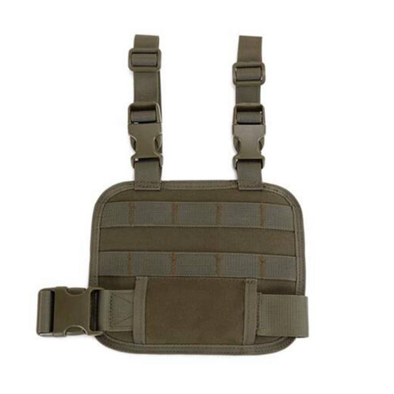 Leg Drop Platform MOLLE Adjustable Leg Drop Panel Thigh MOLLE Rig with Adjustable Waist Belt and Thigh Straps