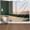 Tapestry Living Room Background Mural Beach Mat Home Decoration Simple and Fresh Character Wall Hanging