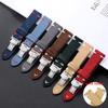 18mm 20mm 22mm Band High Quality Suede Cowhide Strap for Seiko Watchband Butterfly Buckle Wristband Vintage Bracelet Accessories
