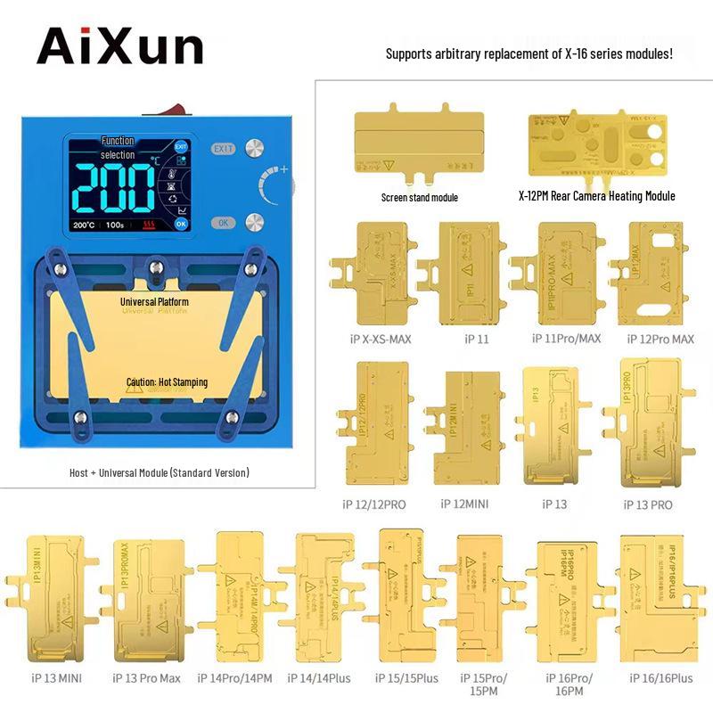 Aixin Apple X-16Pm Mainboard Layered Heating & Desoldering Repair Station