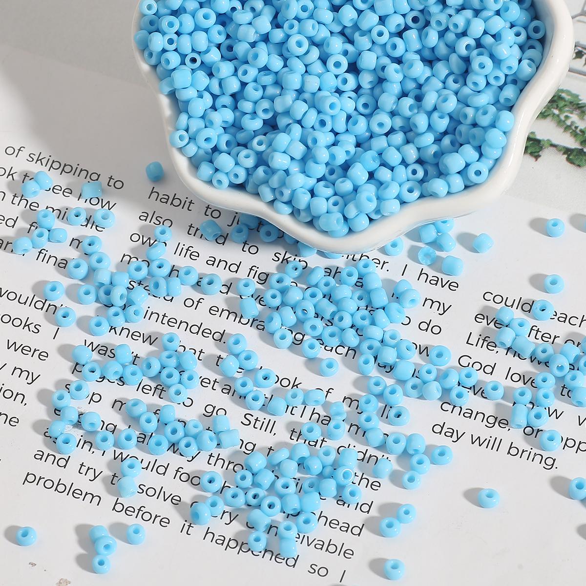 

2/3/4 мм однотонные чешские стеклянные бусины-разделители для ювелирных изделий, аксессуары ручной работы «сделай сам» 2mm 1000pcs